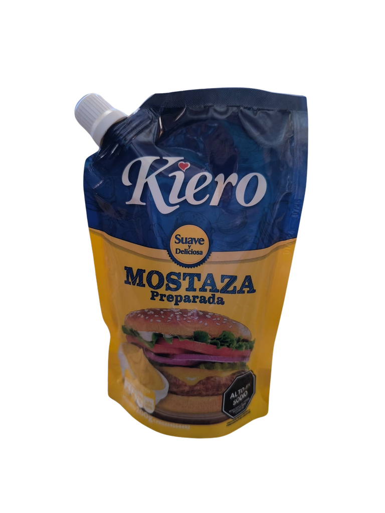 MOSTAZA KIERO DOYPACK 200gr UND