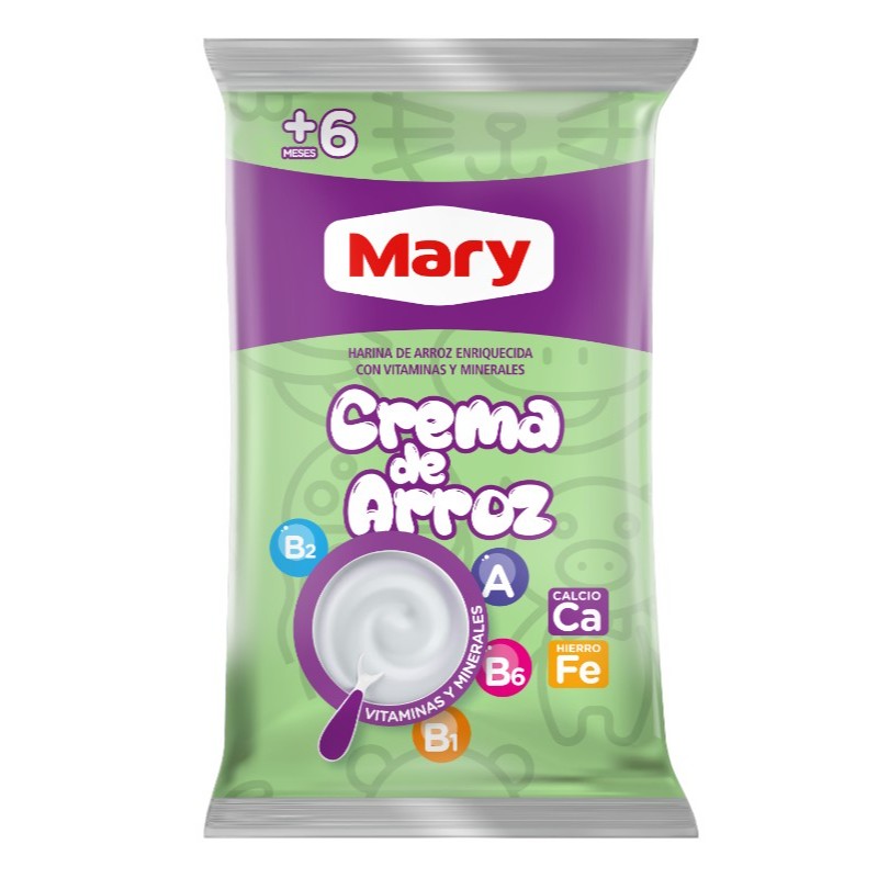 CREMA DE ARROZ MARY 450gr UND