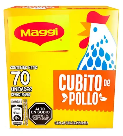 CUBITOS MAGGI 1X70 UND