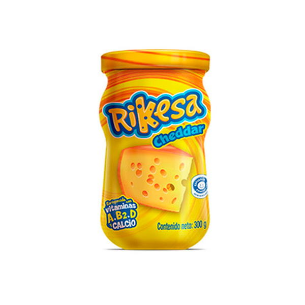 RIKESA QUESO FUNDIDO 300gr UND