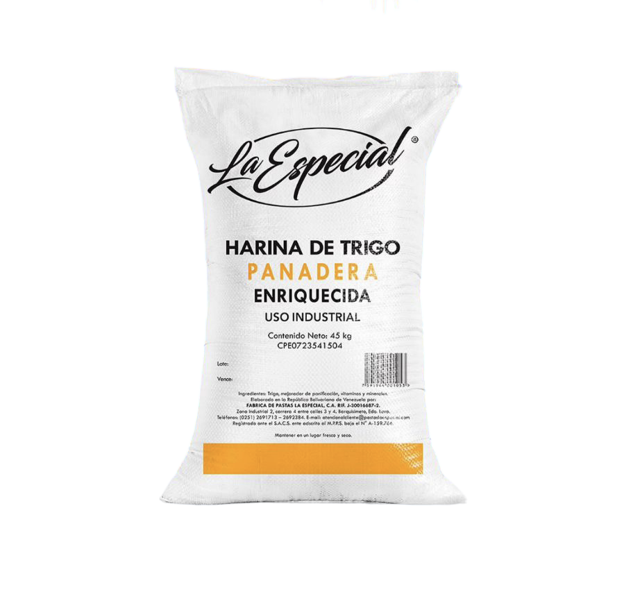HARINA DE TRIGO PANADERIA ESPECIAL 45Kg SACO