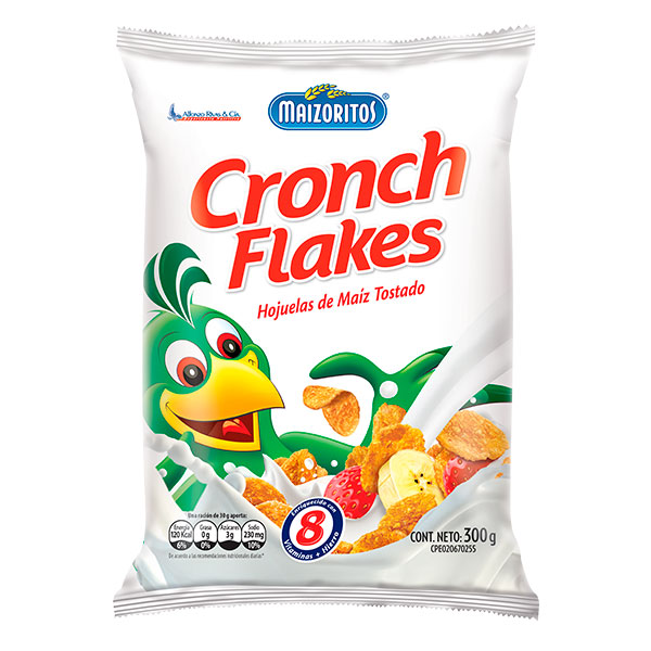 MAIZORITO CRONCH FLAKES 300gr UND