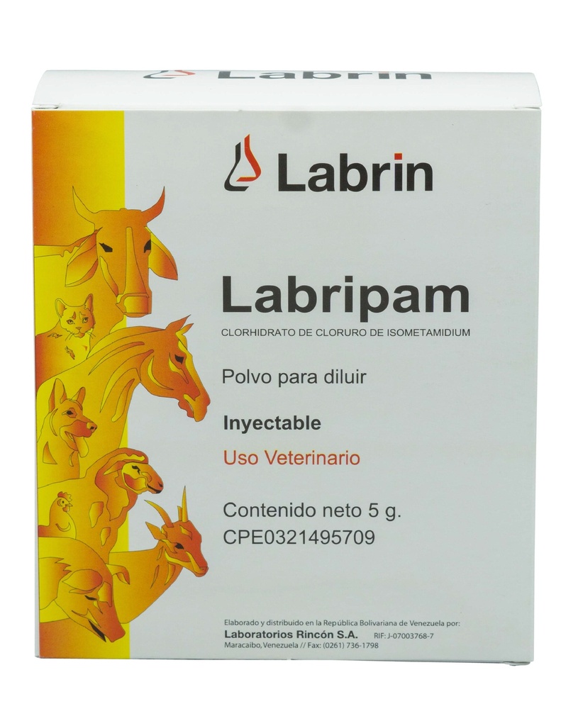 LABRIPAM TRIPANOCIDA 5gr LABRIN UND