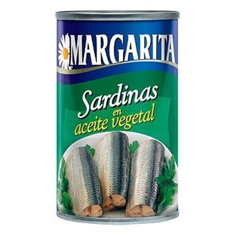 SARDINA MARGARITA ACEITE 170gr UND