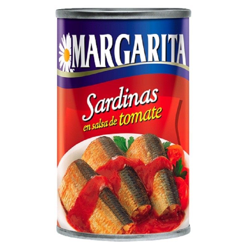 SARDINA MARGARITA TOMATE 170gr UND