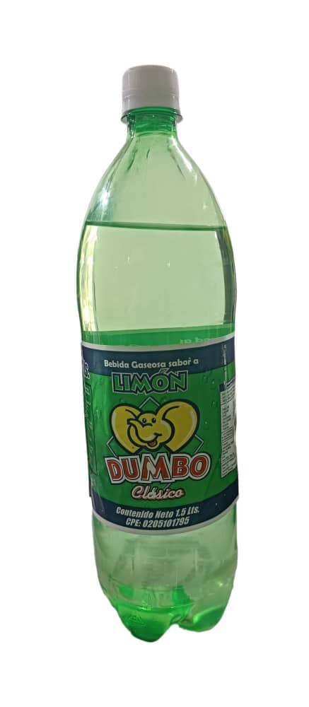 REFRESCO DUMBO LIMON 1.5LIT UND