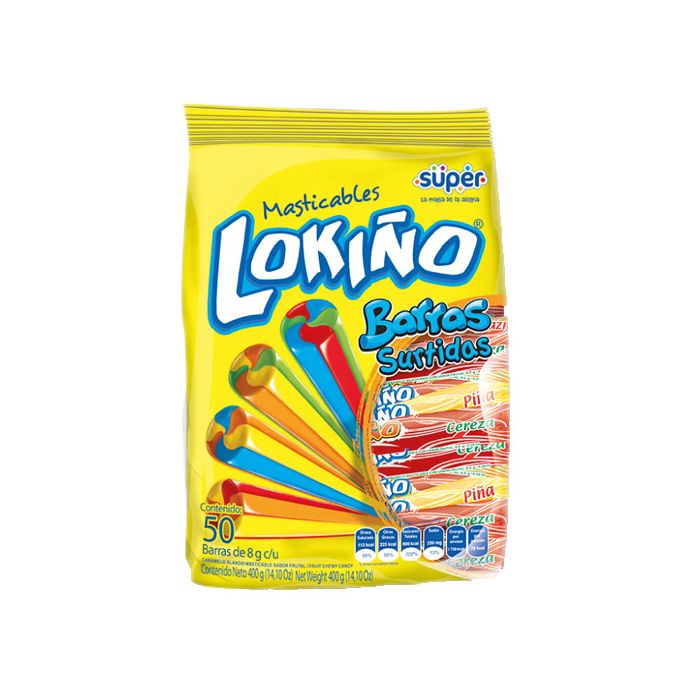 CARAMELO BARRILETE LOKIÑO X50 PAQ