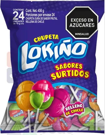 CHUPETA LOKIÑO SURTIDA X24 PAQ