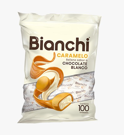 CARAMELO BIANCHI BLANCO X100 PAQ