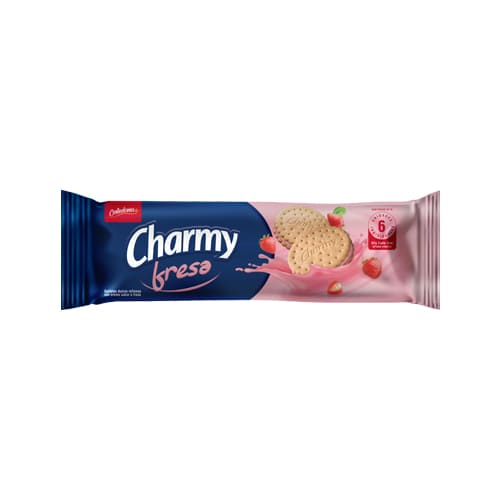 [442] GALLETA CHARMY 192gr FRESA UND