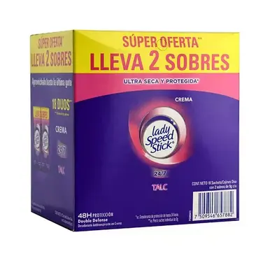 DESODORANTE LADY SPEED STICK 1X36 CAJA