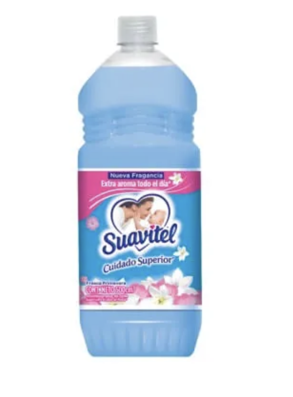 SUAVIZANTE SUAVITEL 500ml FRESCA PRIMAVERA UND