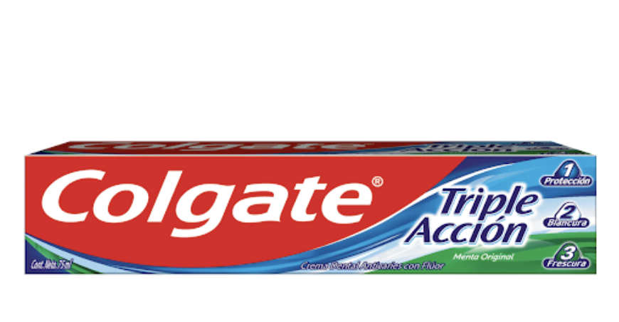 CREMA DENTAL COLGATE TRIPLE A 60mL UND