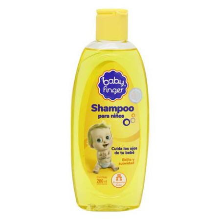 SHAMPOO P/NIÑO BABY FINGER 200ml UND