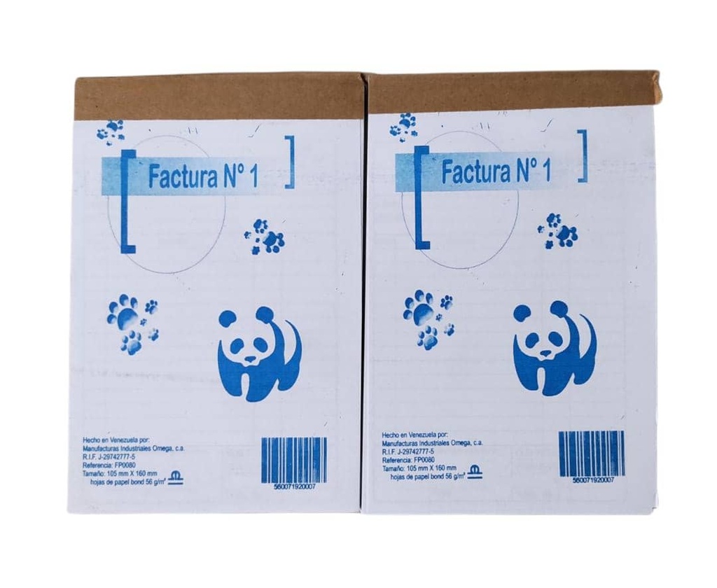 TALONARIO FACTURA PEQ UND