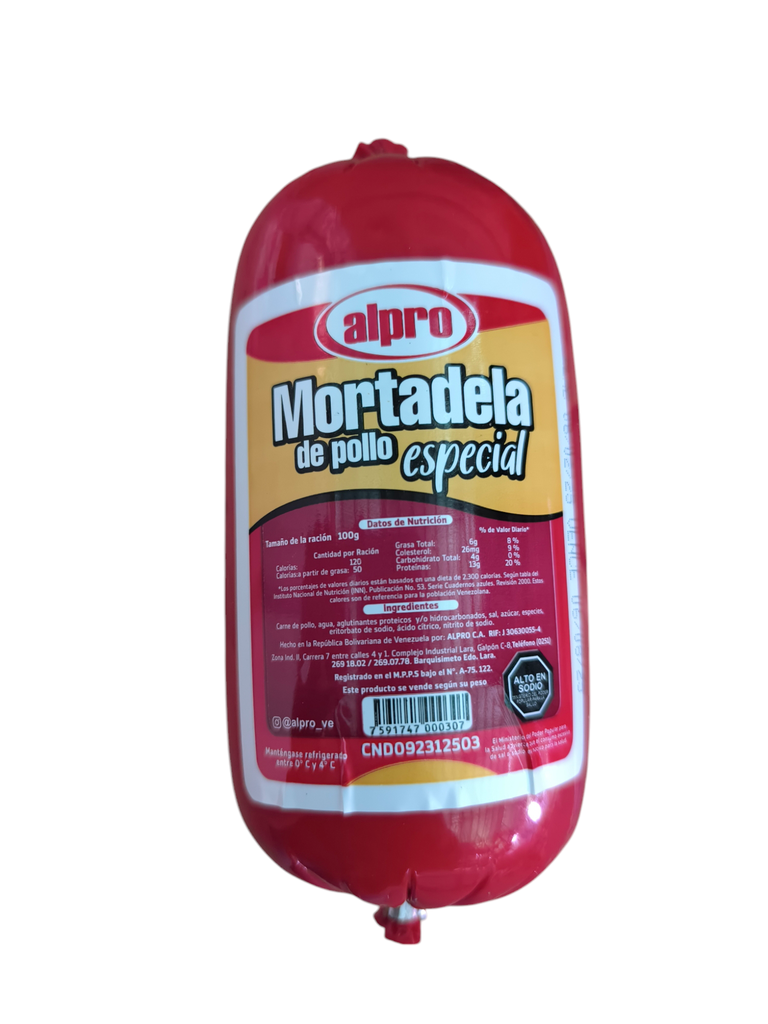 MORTADELA ALPRO 400GR