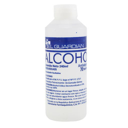 ALCOHOL 240ML UND
