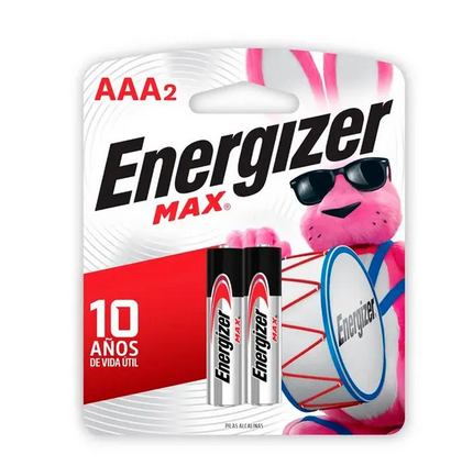[522] PILA ENERGIZER AAA X2 PILAS