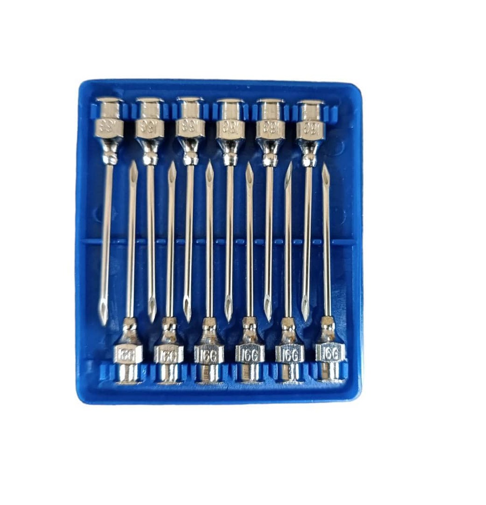 AGUJA REUSABLE 16 X 1 1/4 UND