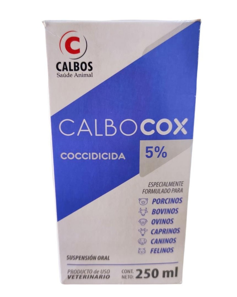 CALBOCOX 5% 250ML UND