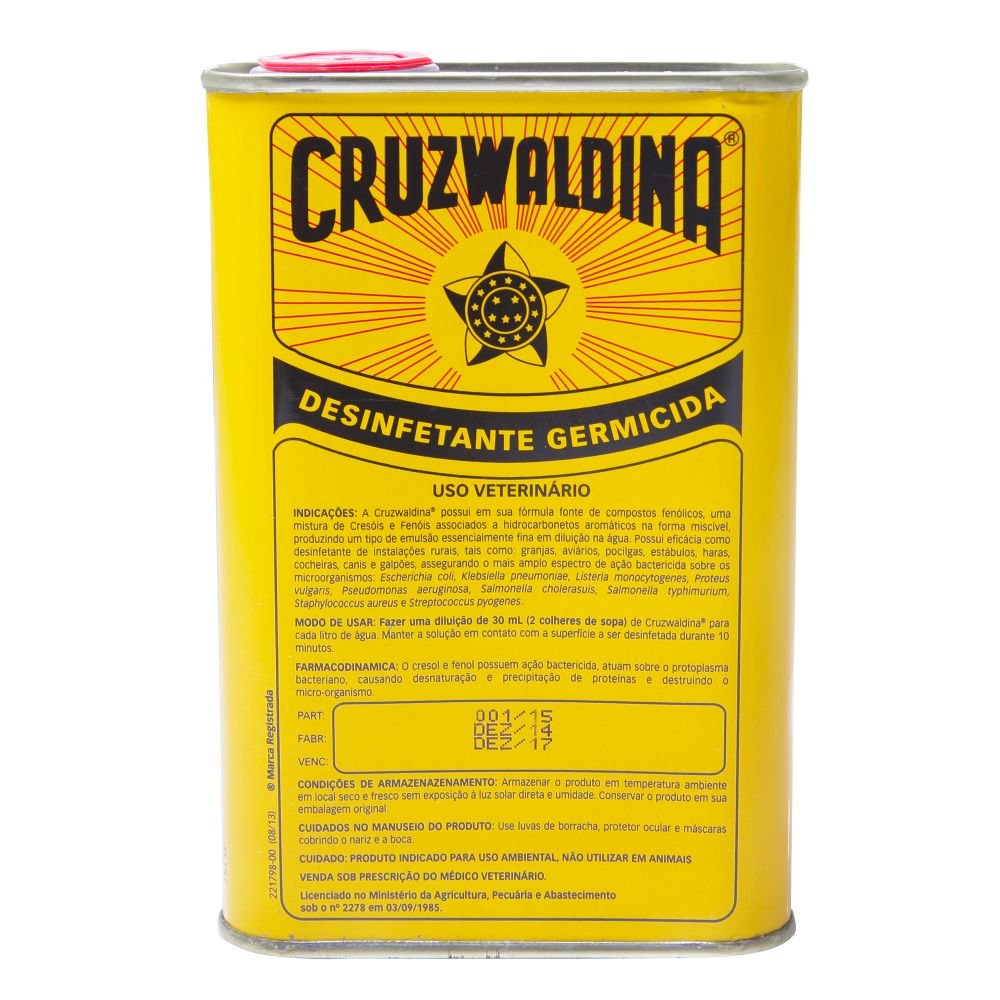 CREOLINA CRUZ VALD 500ML UND