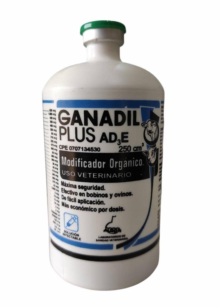 GANADIL PLUS AD3E ALDOR 250ML UND
