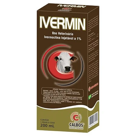 IVERMIN CALBOS 200ML UND (IVERMECTINA 1%)