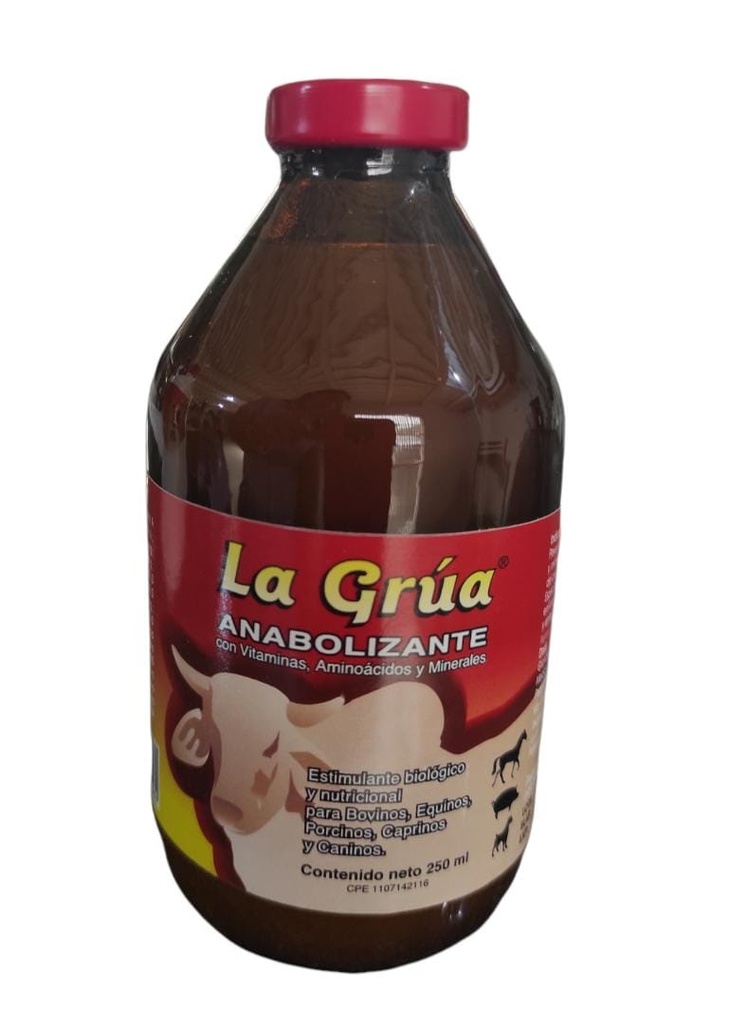 LA GRUA ANABOLIZANTE 250ML UND