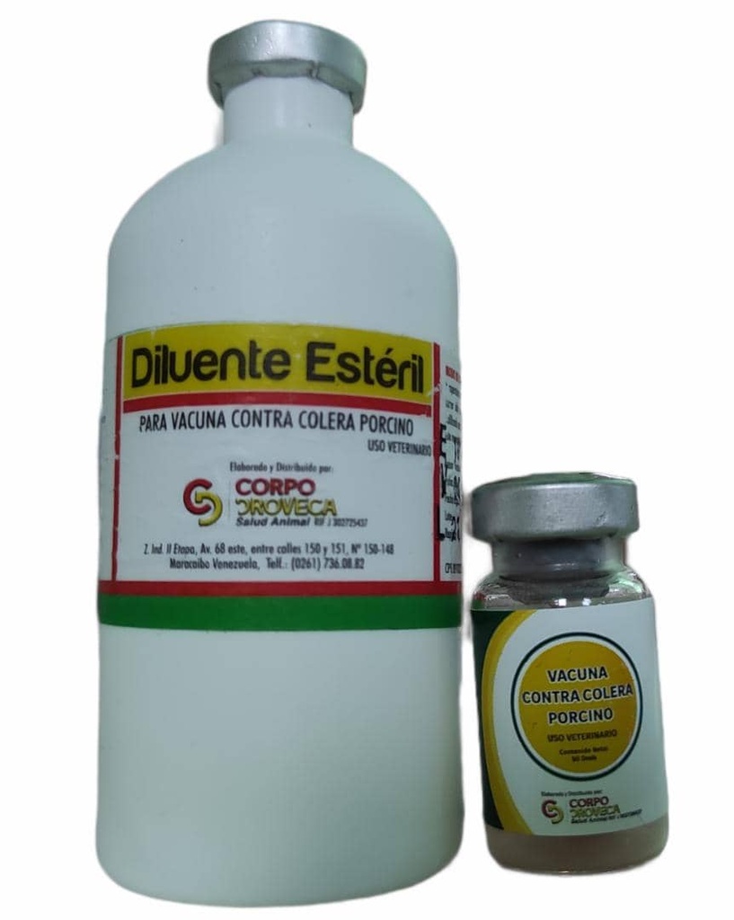 VACUNA COLERA PORCINA LOTE 22001 100ML