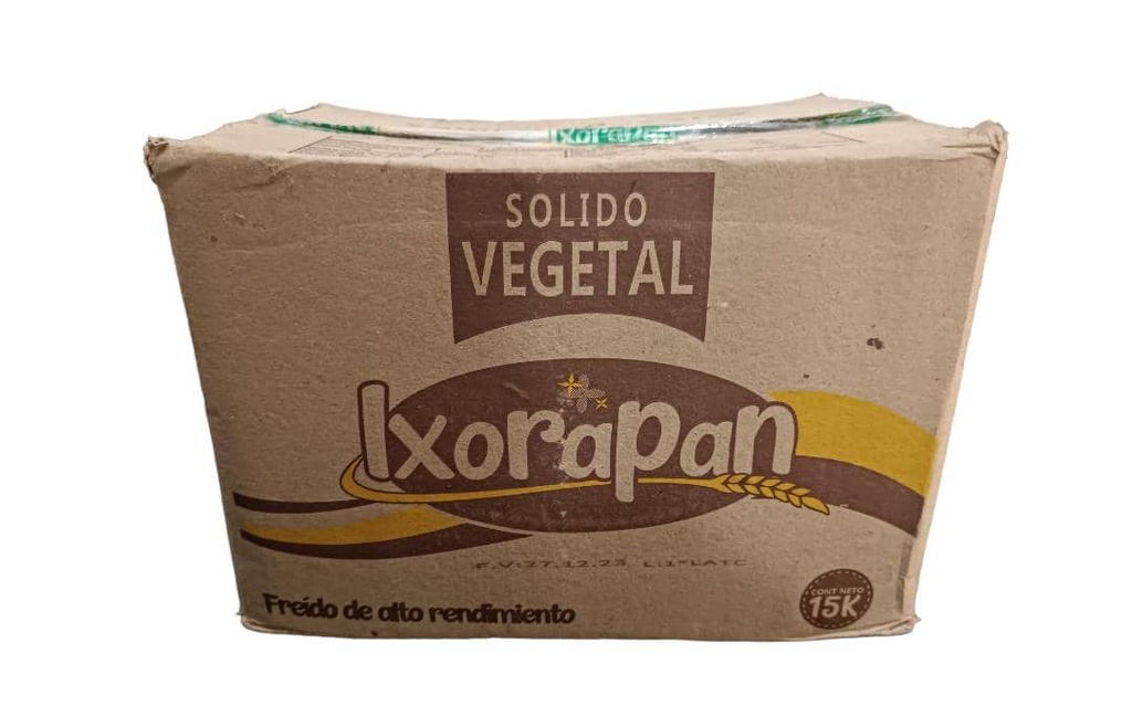 MANTECA VEGETAL 10Kg