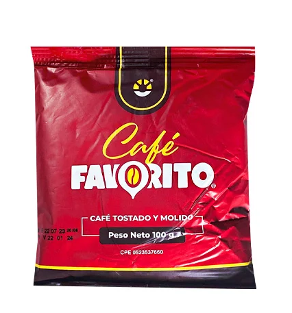 CAFE FAVORITO 50gr UND