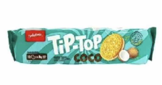 GALLETA TIP TOP 96gr COCO UND