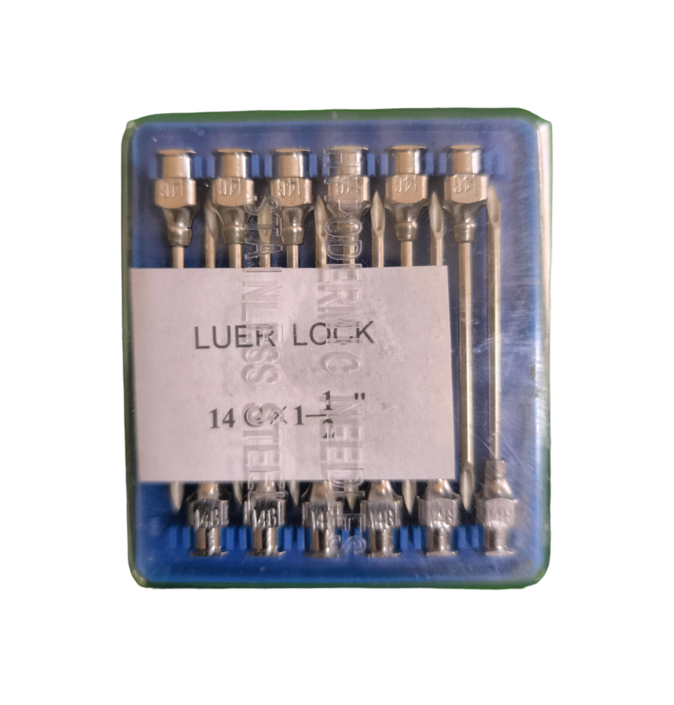 AGUJA REUSABLE 14 X 1 1/2 UND