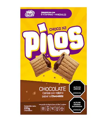 PILOS CHOCO CAJA 220gr UND
