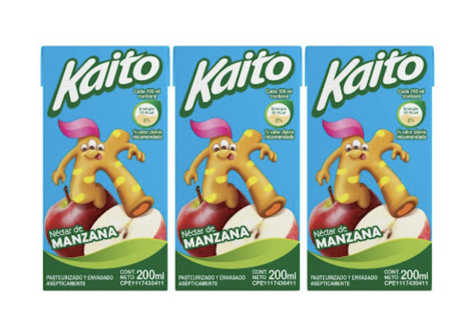 JUGO P/NIÑO KAITO MANZANA TRIPACK 200ML