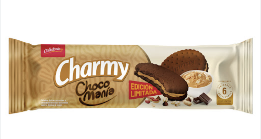 GALLETA CHARMY 192gr CHOCO MANIA UND