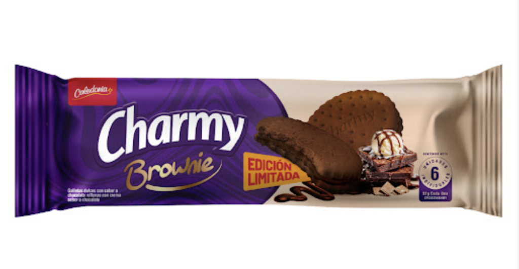 GALLETA CHARMY 192gr BROWNIE UND