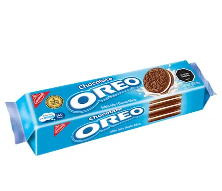 GALLETA OREO CHOCOLATE TUBO 96GR