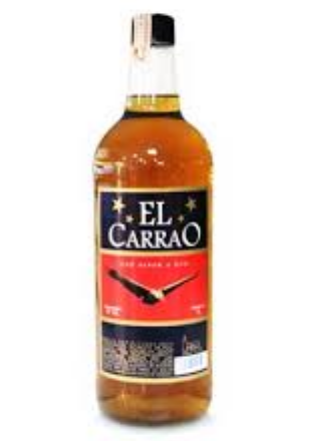 RON CAPOTE ROJO 1L VIDRIO