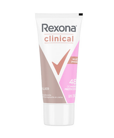 DESODORANTE REXONA WOMEN TUBO CLINICAL X30G  