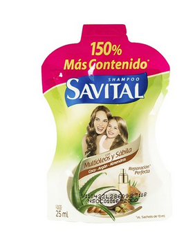 SAVITAL SHAMPOO MULTIOLEOS 25ML CAJAX20