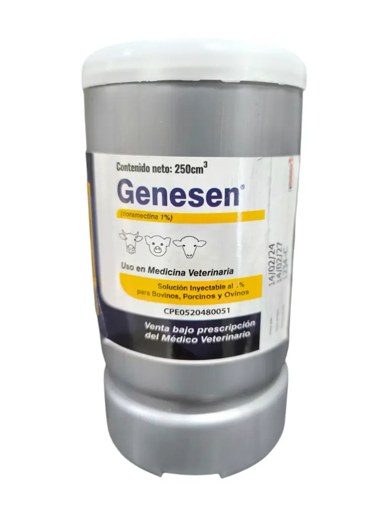 GENESEN DORAMECTINA 1% 250mL UND 