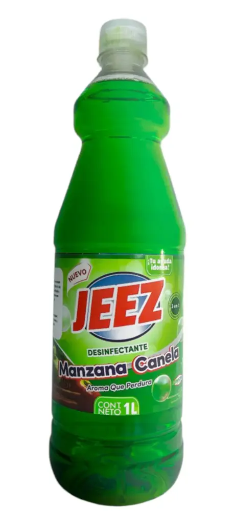DESINFECTANTE JEEZ MANZANA Y CANELA 1L