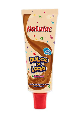 [835] DULCE DE LECHE NATULAC TUBO 40GR X6 UND