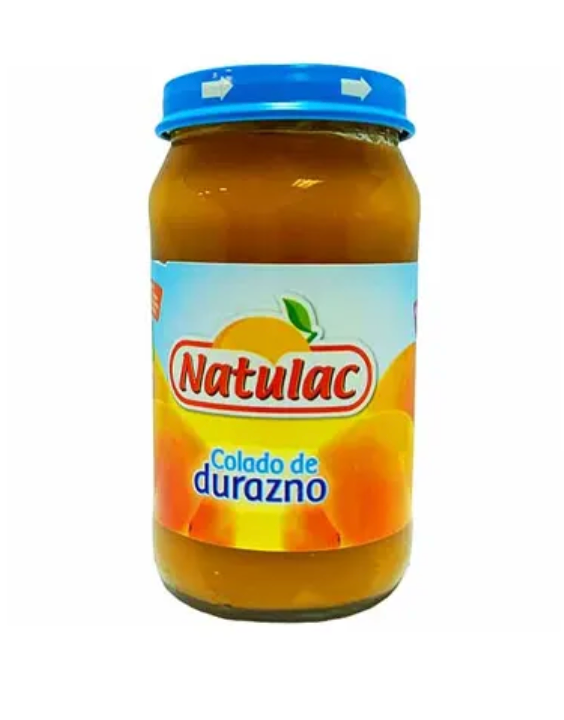 [261] COMPOTAS NATULAC 186gr UND  (DURAZNO)