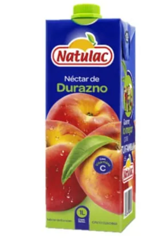 NECTAR NATULAC DE DURAZNO 1L UND