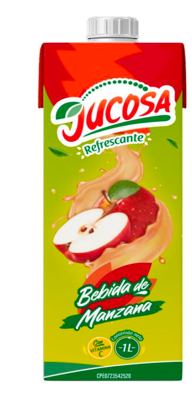 JUCOSA BEBIDA DE MANZANA 1L UND