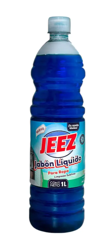 JABON LIQUIDO JEEZ PARA ROPA 1L