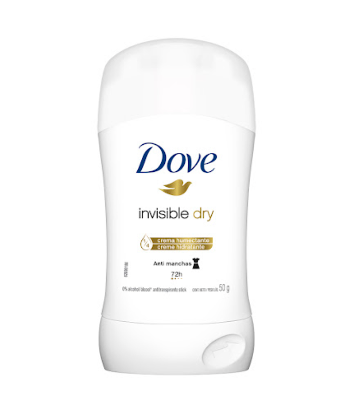DESODORANTE DOVE BARRA INVISIBLE CARE X50GR  