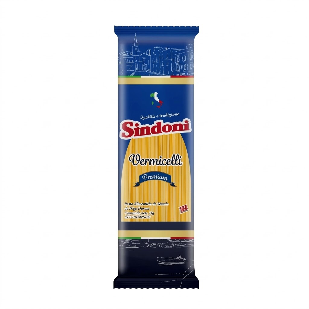 [996] PASTA LARGA SINDONI PREMIUN 1Kg UND